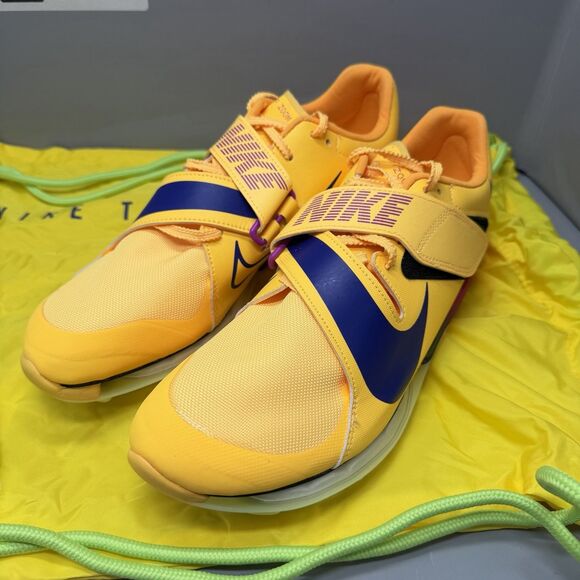 Nike Air Zoom Long Jump Elite Citron Pulse Indigo Burst Men Size 9 FZ9326-800 main image 10